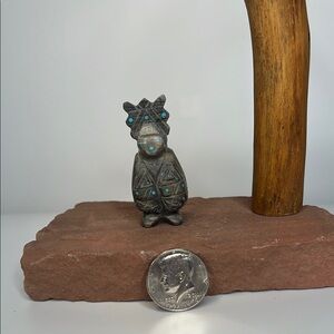Handcrafted Soapstone Kachina Sculpture.